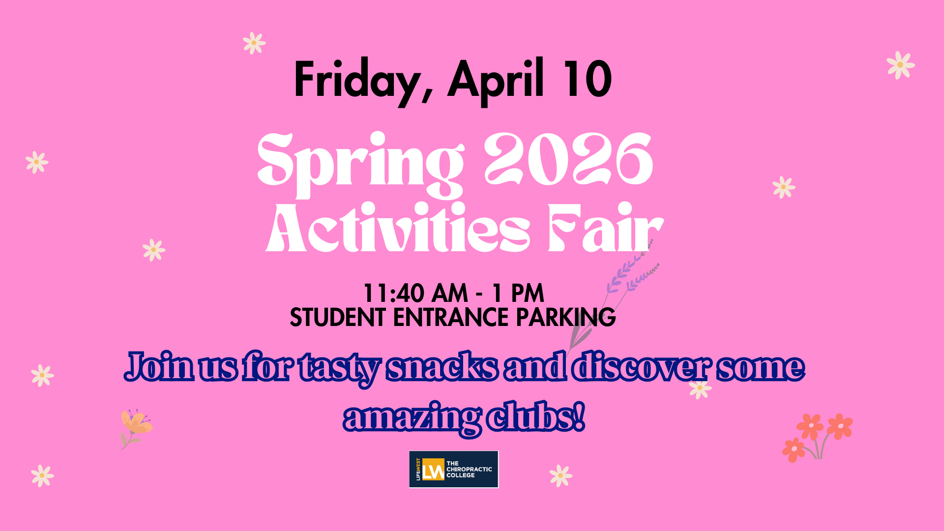 Spring Activities Fair (1920 x 1080 px)