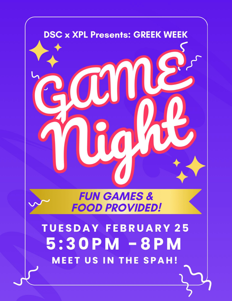 game night - feb 25